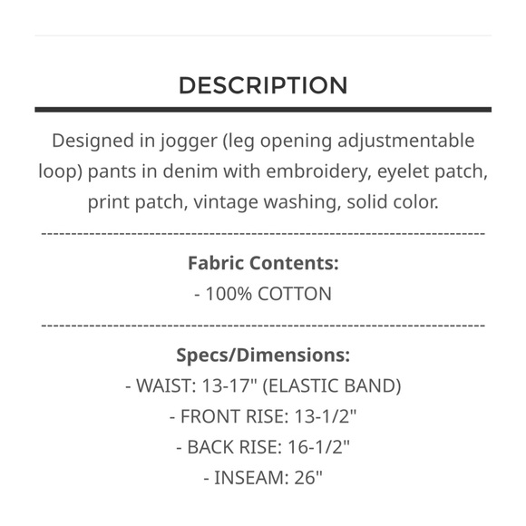 POL. Floral Embroidered Patchwork Pants - Picture 6 of 7